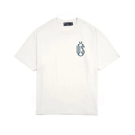 CAMISETA ÖUS HEAVY MONOGRAMA BRANCO