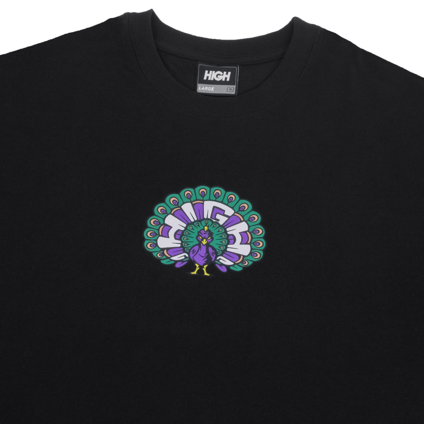 High Company Tee Peacock Black