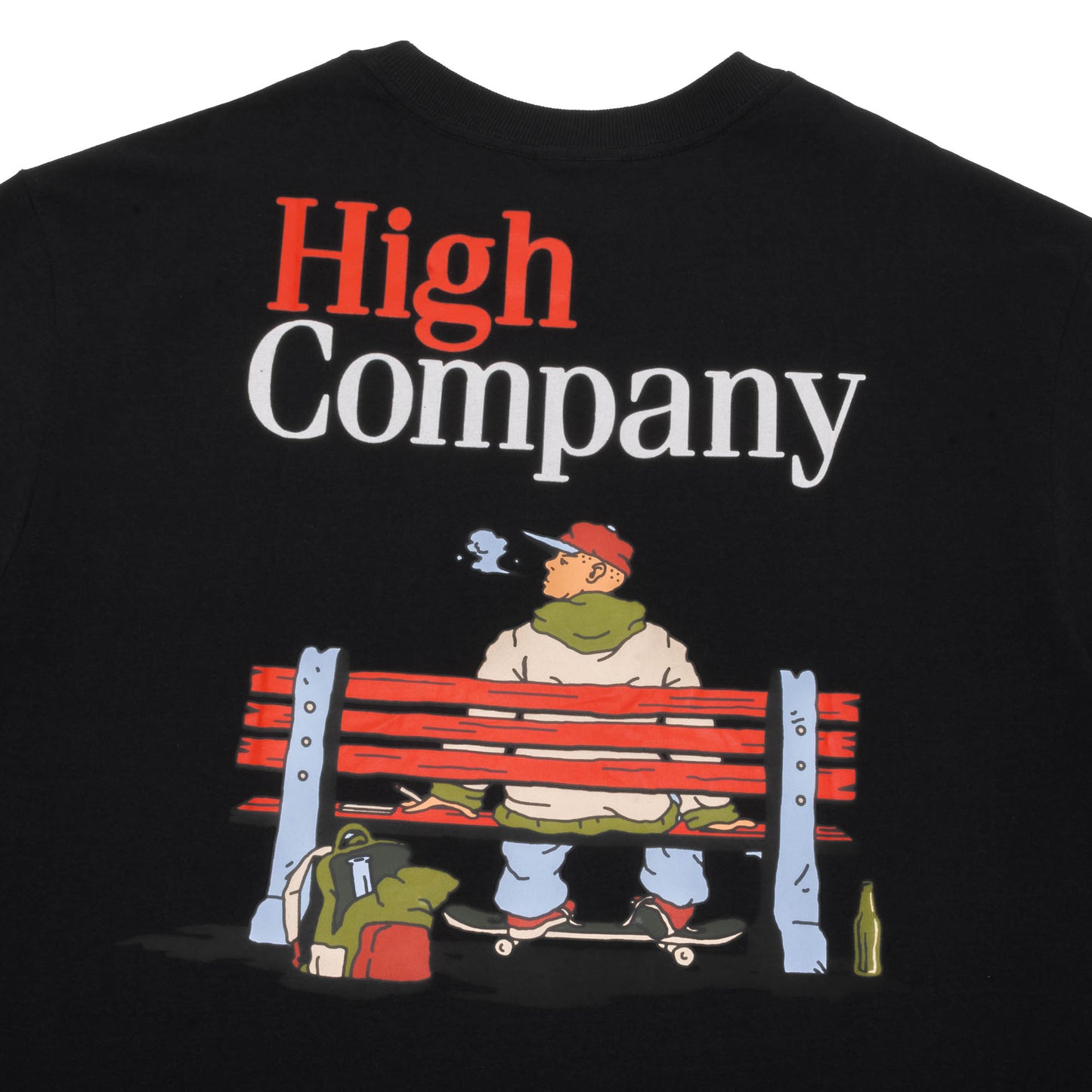 High Company Tee Gump Black