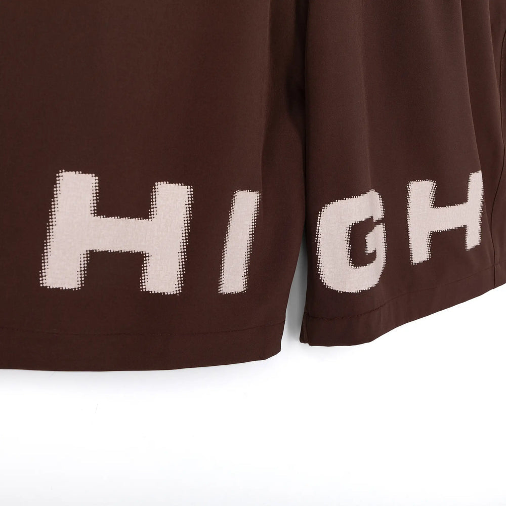 High Company Shorts Halftone Brown