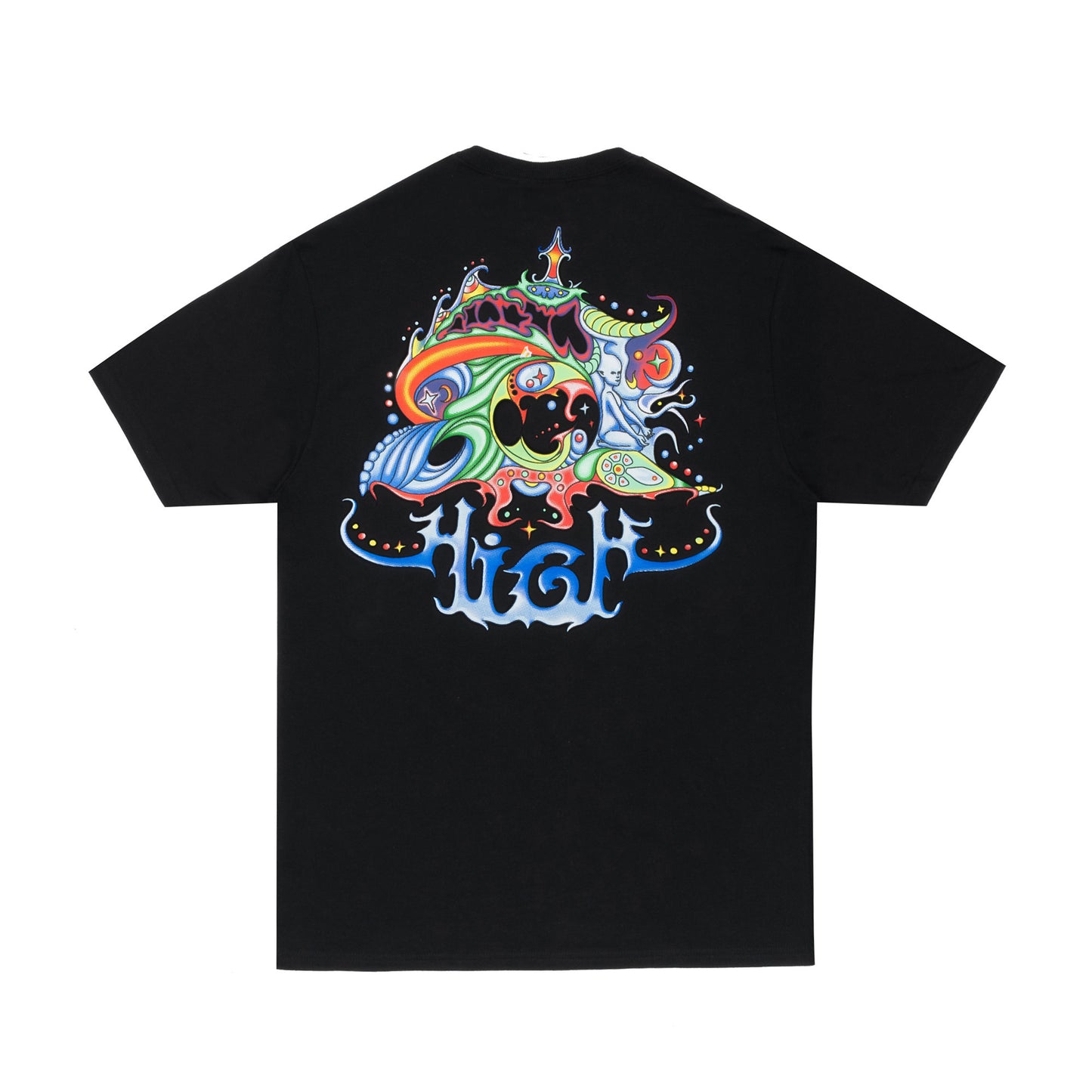 High Company Tee Shroom Black