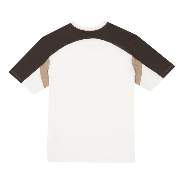 High Company Raglan Tee Brown/White