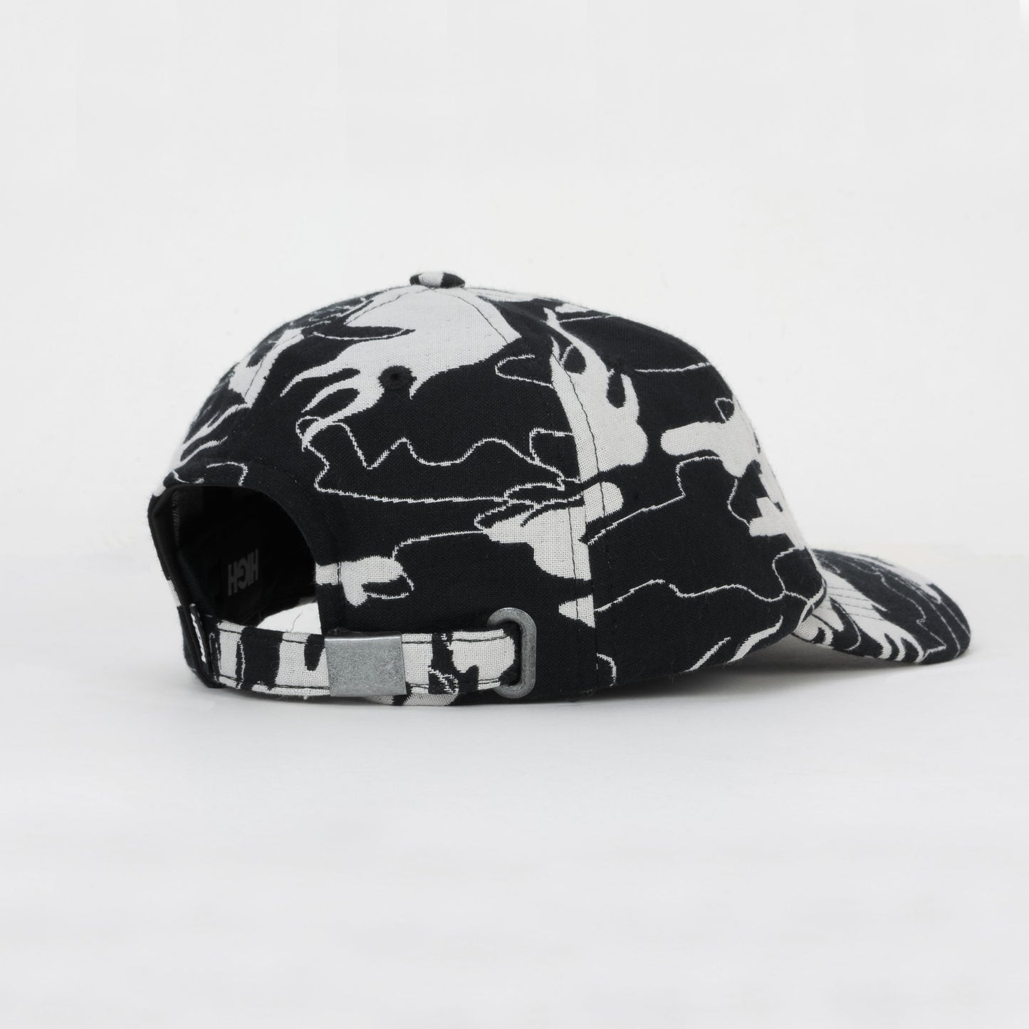 High Company Camo Jacquard Polo Hat Black