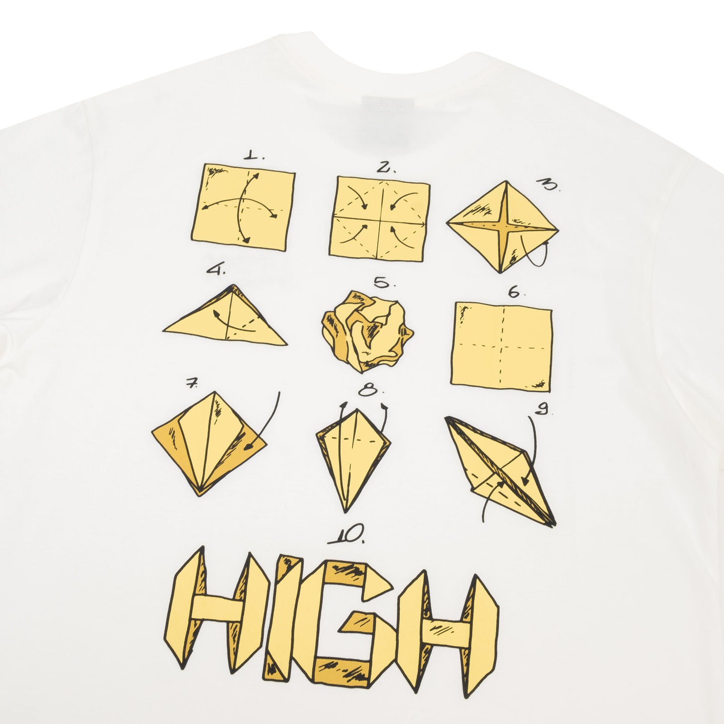 High Company Tee Origami White