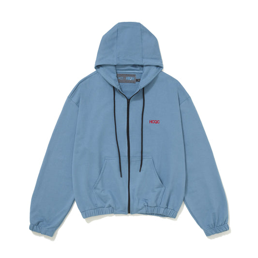 HCQC Zip Hoodie Baby Blue