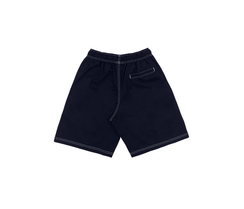 Disturb Contrast Twill Shorts Navy