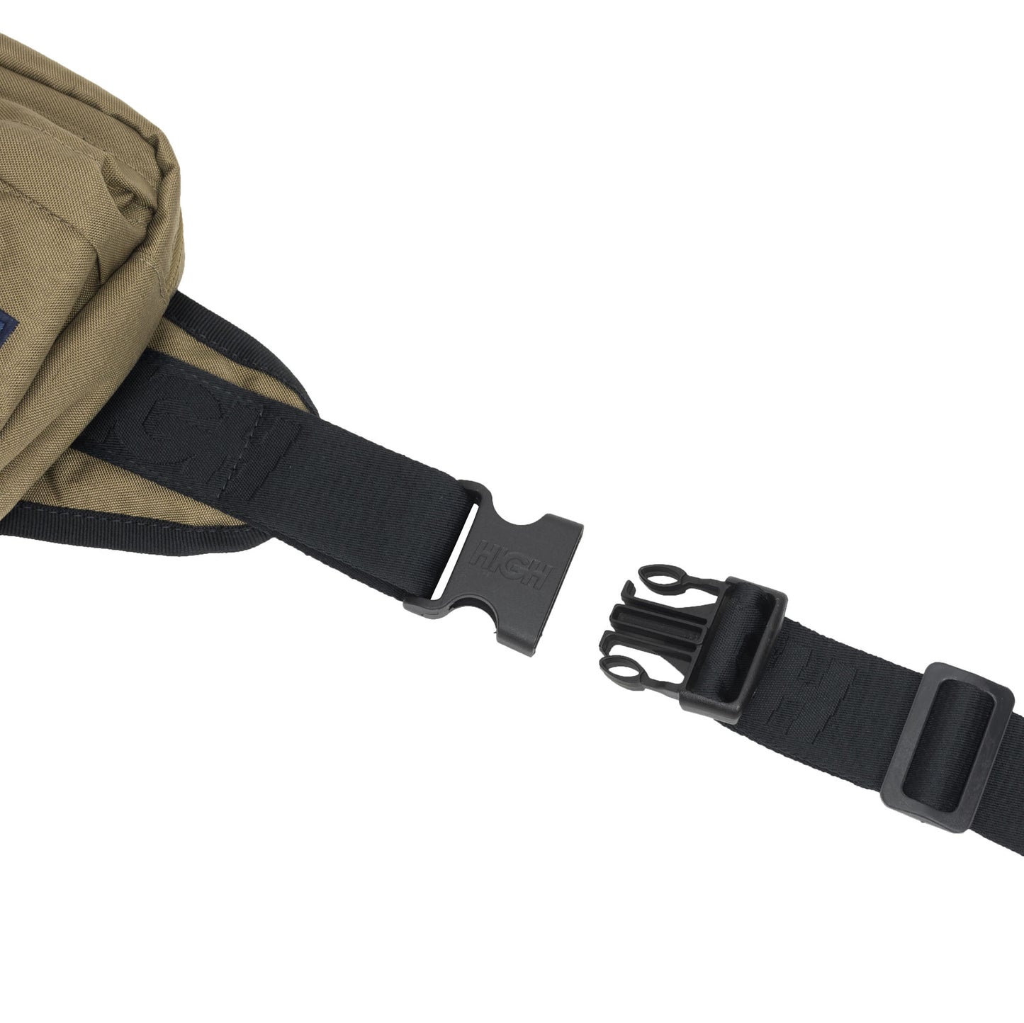 High Company Cordura Waist Bag Khaki