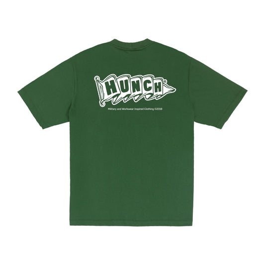 Hunch T-Shirt Flag Military Green