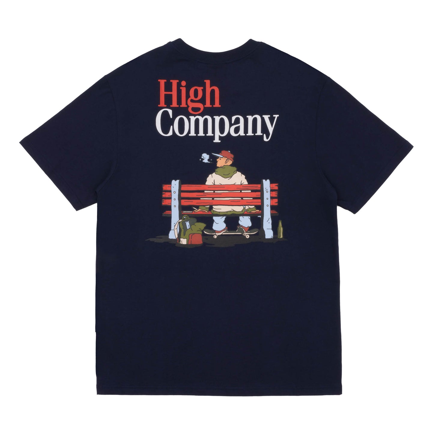 High Company Tee Gump Navy