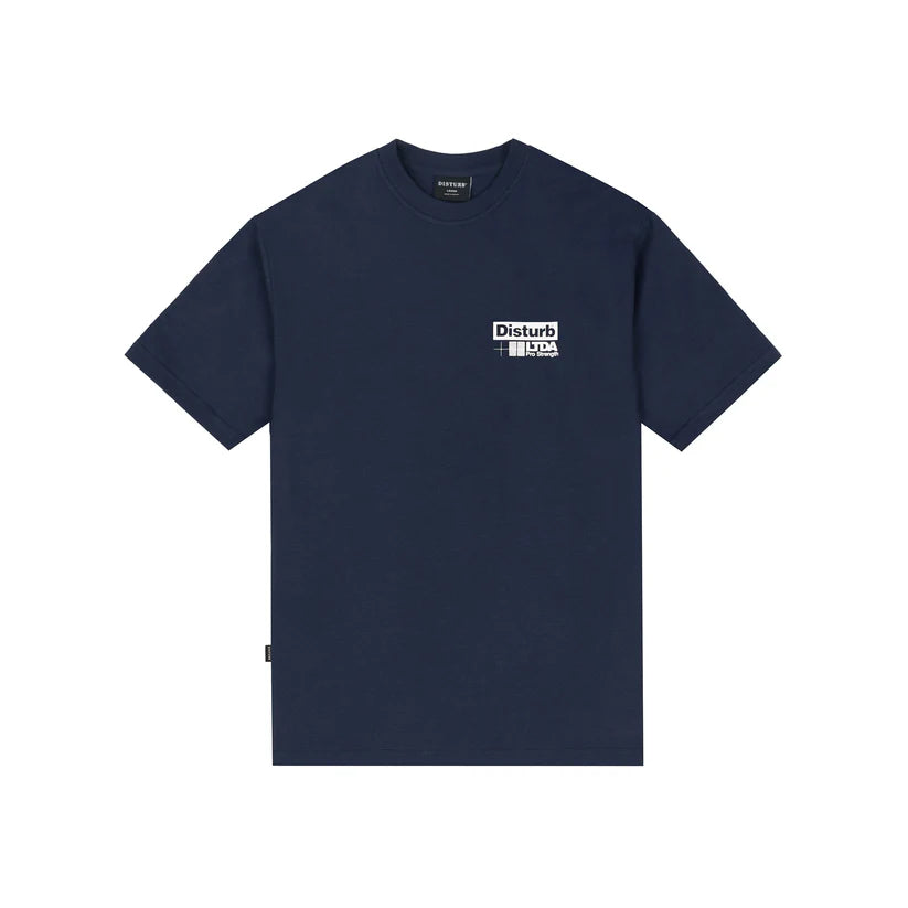 Disturb Bond T-Shirt in Navy