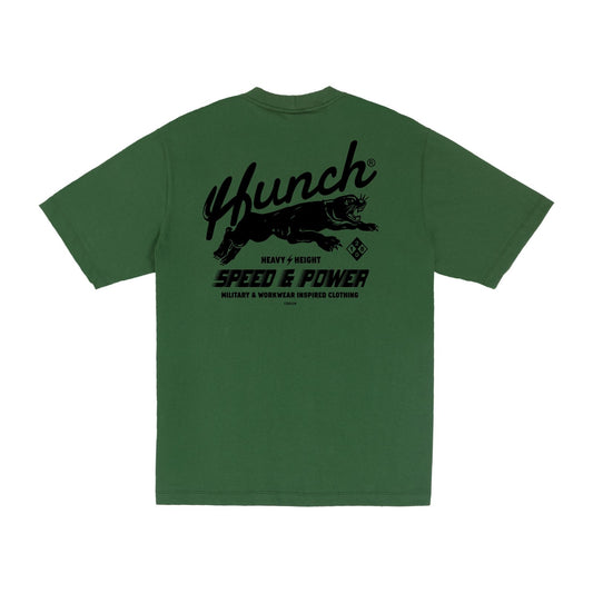 Hunch T-Shirt Panther Military Green