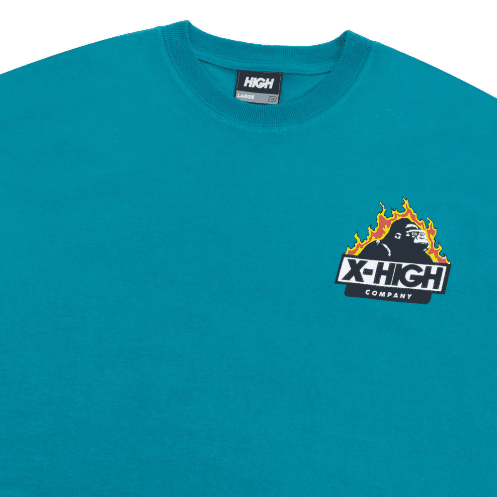 XLarge x High Company Tee Logo X-HIGH Sea Green