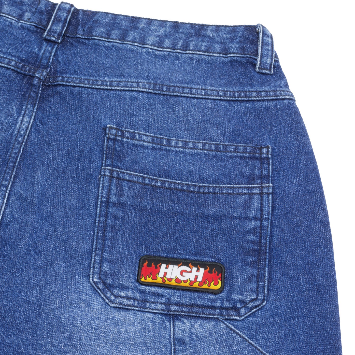 High Company Jeans Carpenter Shorts Think Blue