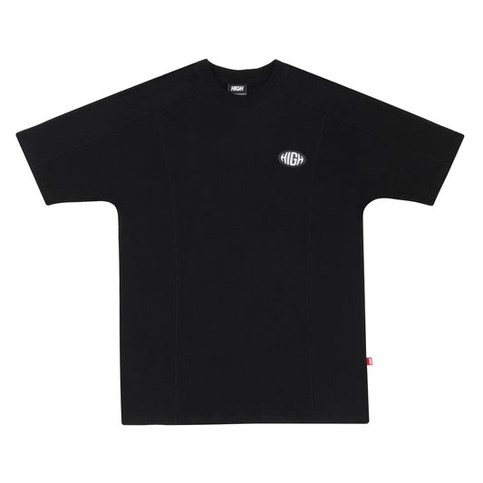 High Company Raglan Tee Tricolore Black