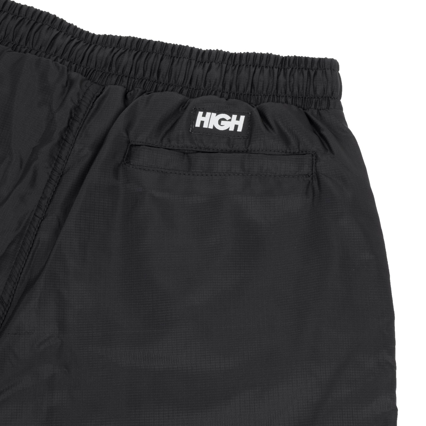 High Company Oval Cargo Ripstop Shorts Swamp Black