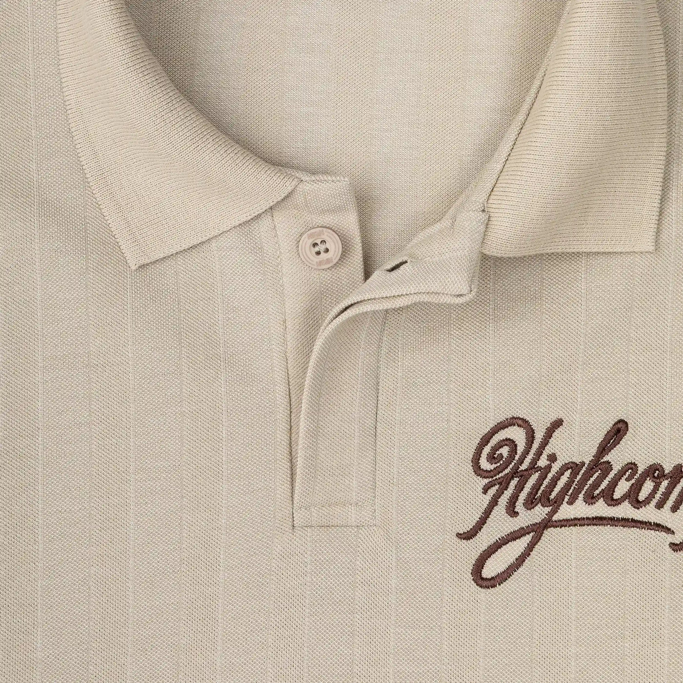 High Company Polo Longsleeve Heritage Beige