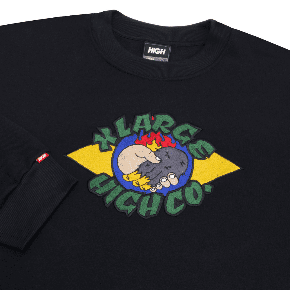 XLarge x High Company Crewneck BRAXL Black