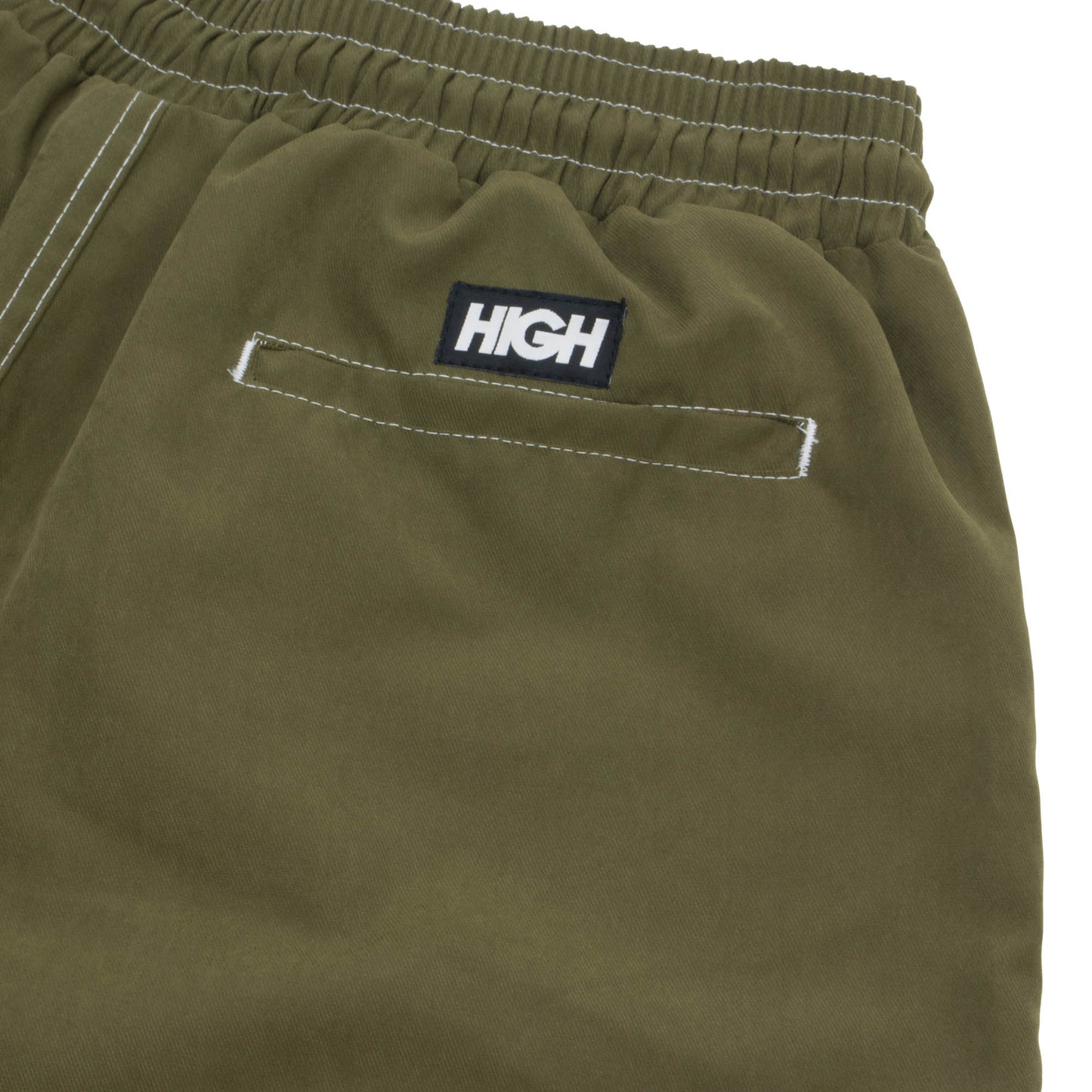 High Company Shorts Colored Desert Green