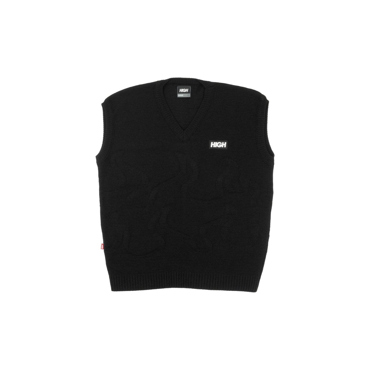 High Company Knit Vest Flames