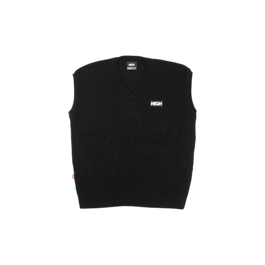 High Company Knit Vest Flames