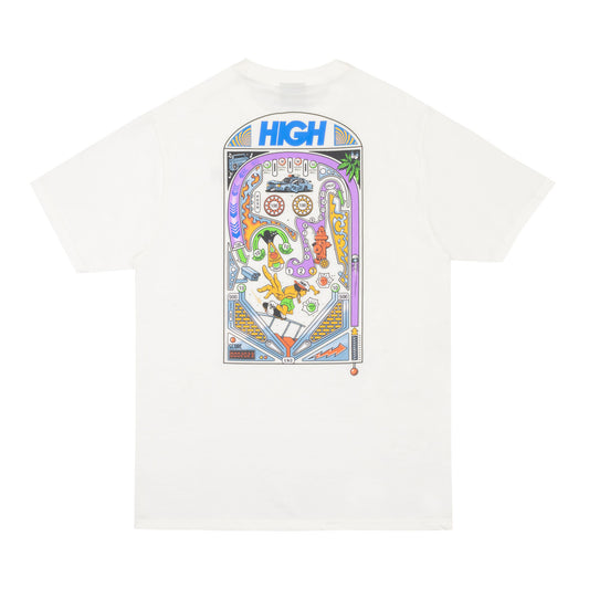 High Company Tee Pinball White