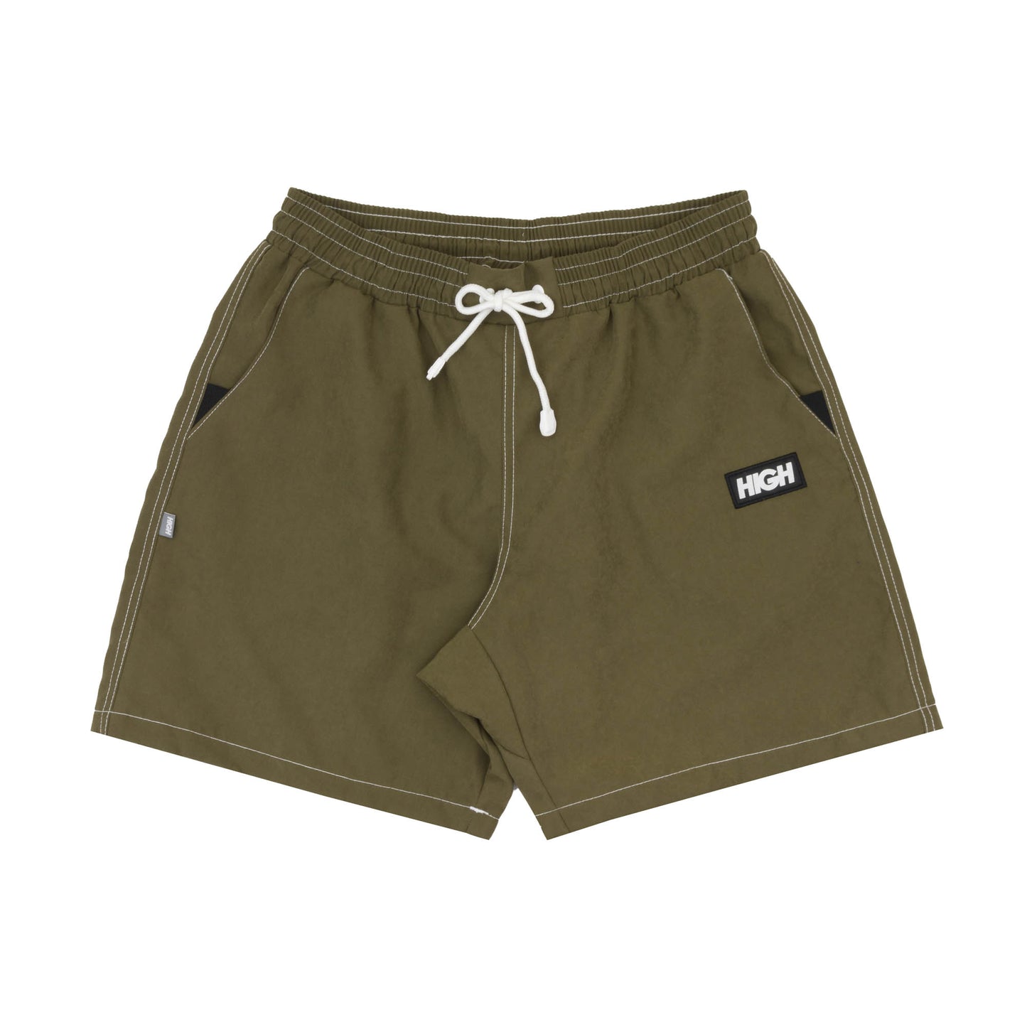 High Company Shorts Colored Desert Green