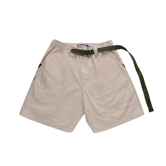 High Company Strap Shorts Hustle Beige