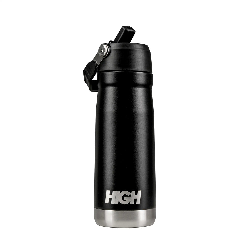 High Company Thermal Bottle Logo Black