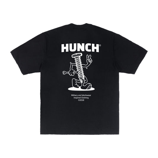 Hunch T-Shirt Screw Black