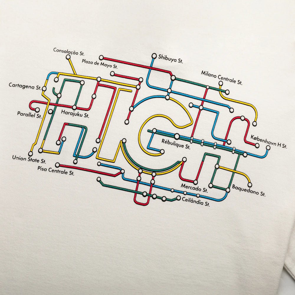 High Company Tee Metro White