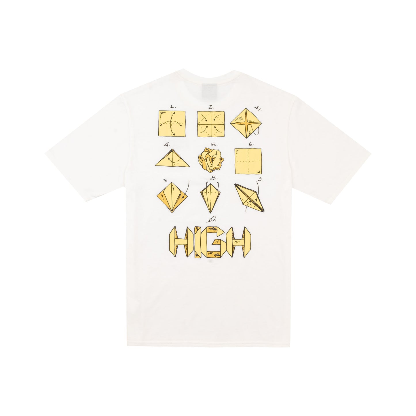 High Company Tee Origami White