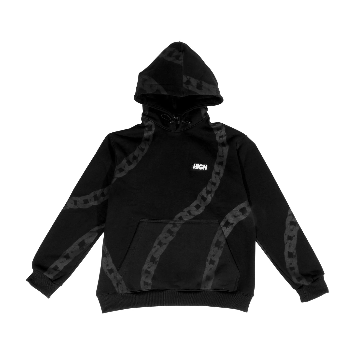 High Company Hoodie Chain Black