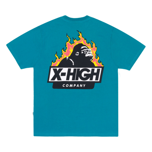 XLarge x High Company Tee Logo X-HIGH Sea Green