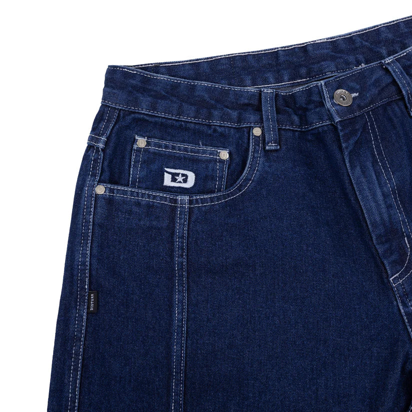 Disturb Limited Denim Shorts in Blue