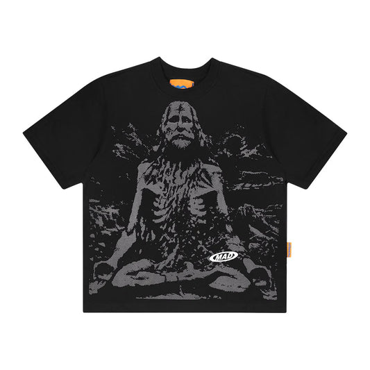 CAMISETA MAD EQUILÍBRIO (PRETA)