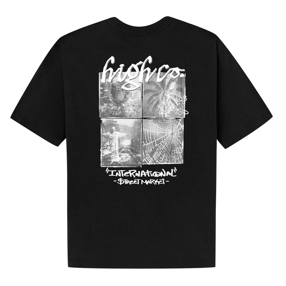 High Company Tee Street Market Black