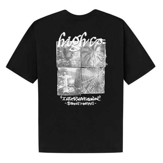 High Company Tee Street Market Black