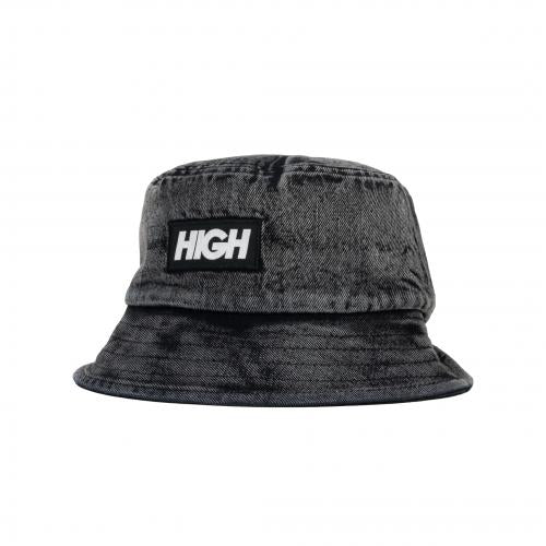 High Company Bucket Hat Bleached Black