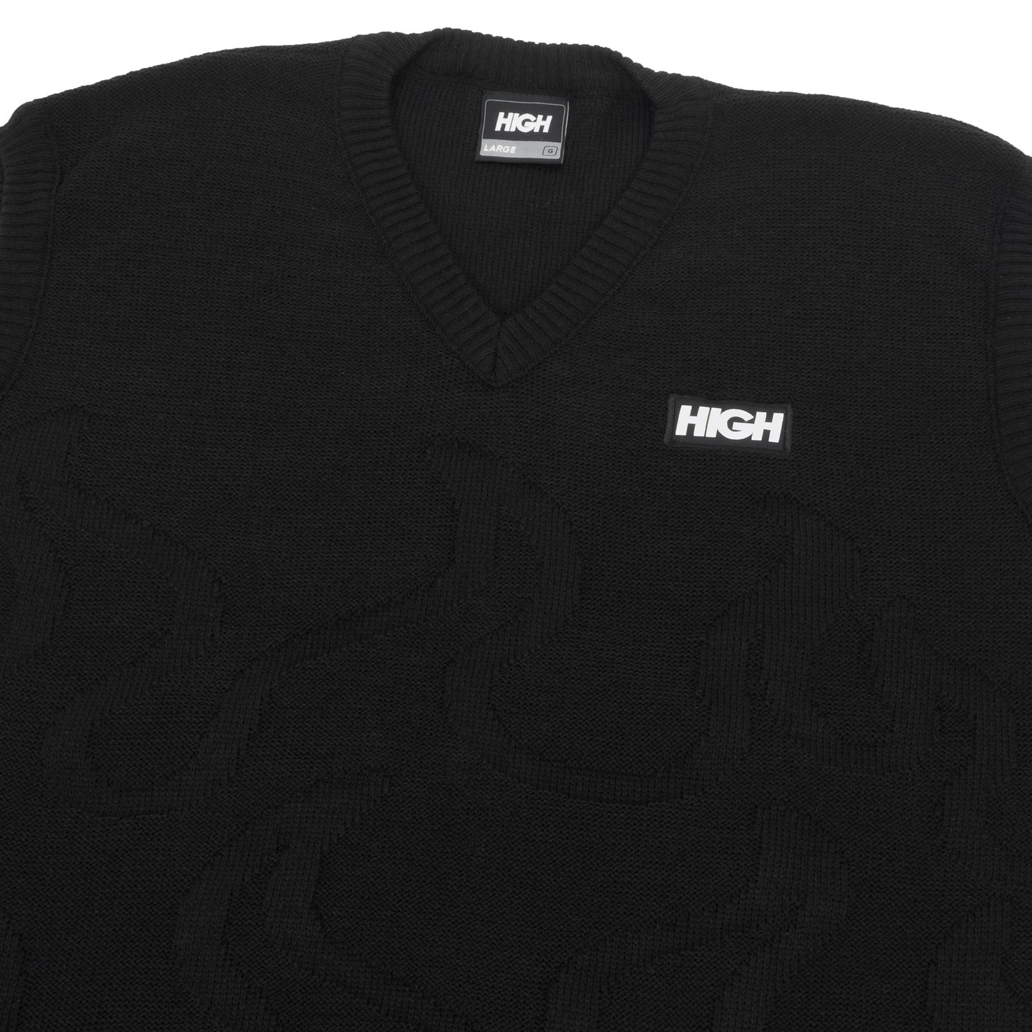 High Company Knit Vest Flames