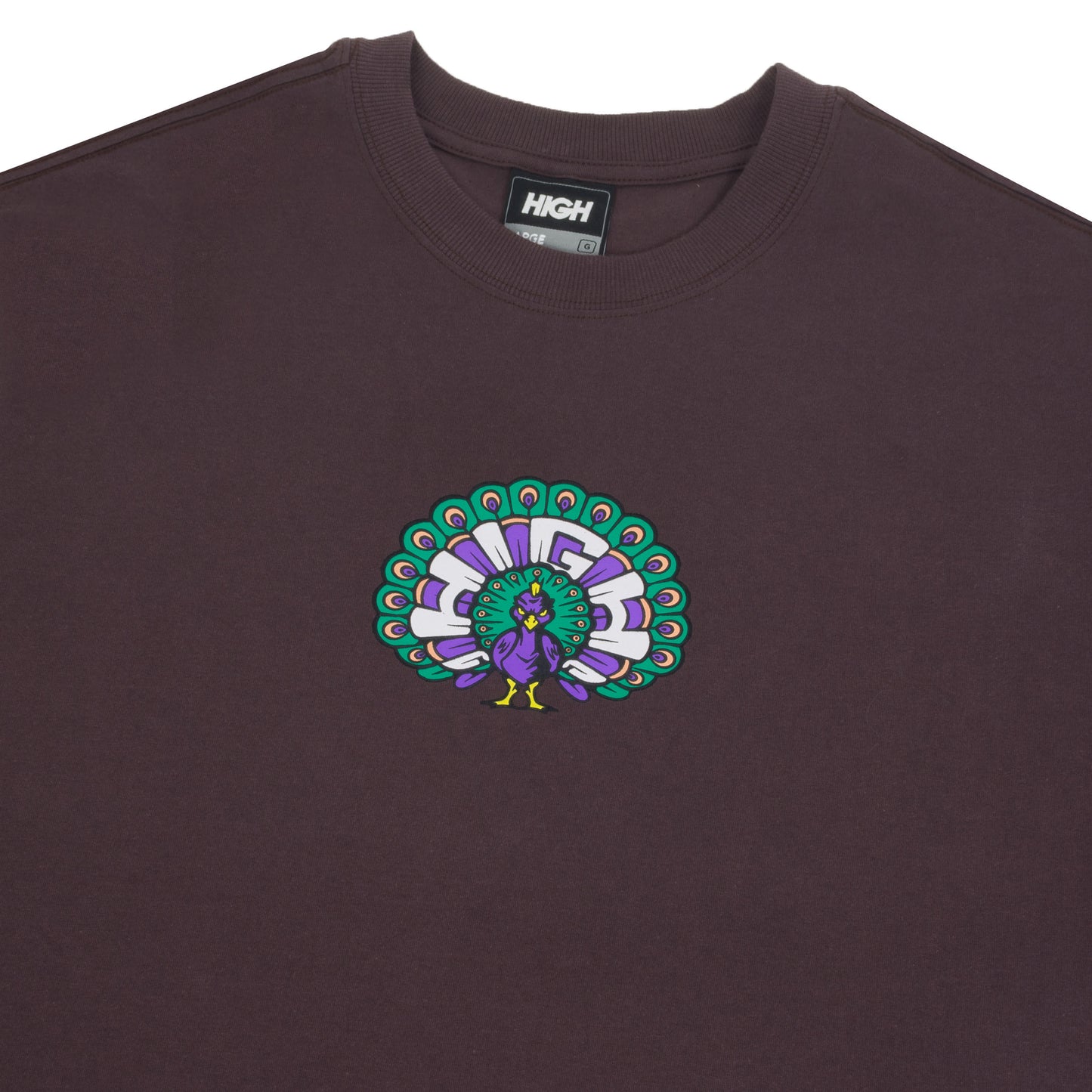 High Company Tee Peacock Brown