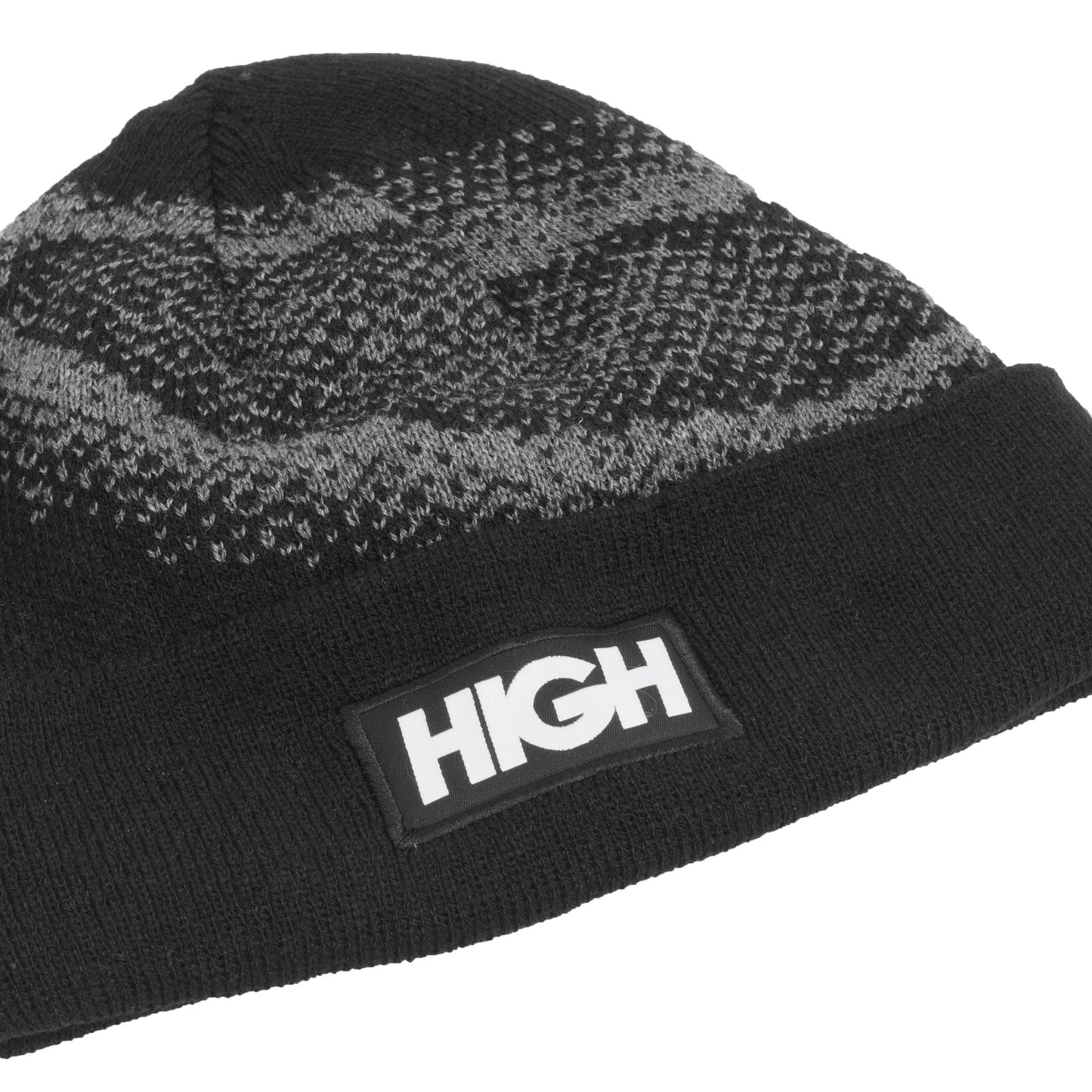 High Company Beanie Gradient Black