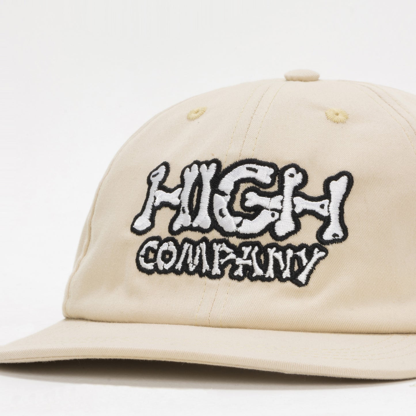 High Company 6 Panel Bones Beige