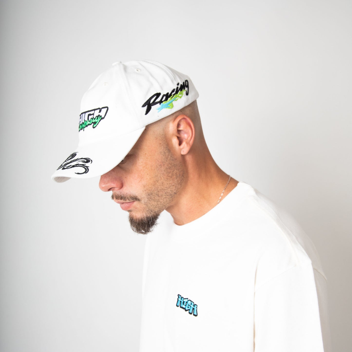 High Company Polo Hat Dragon White