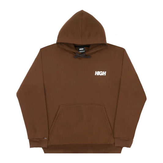 High Company Hoodie Cards Brown