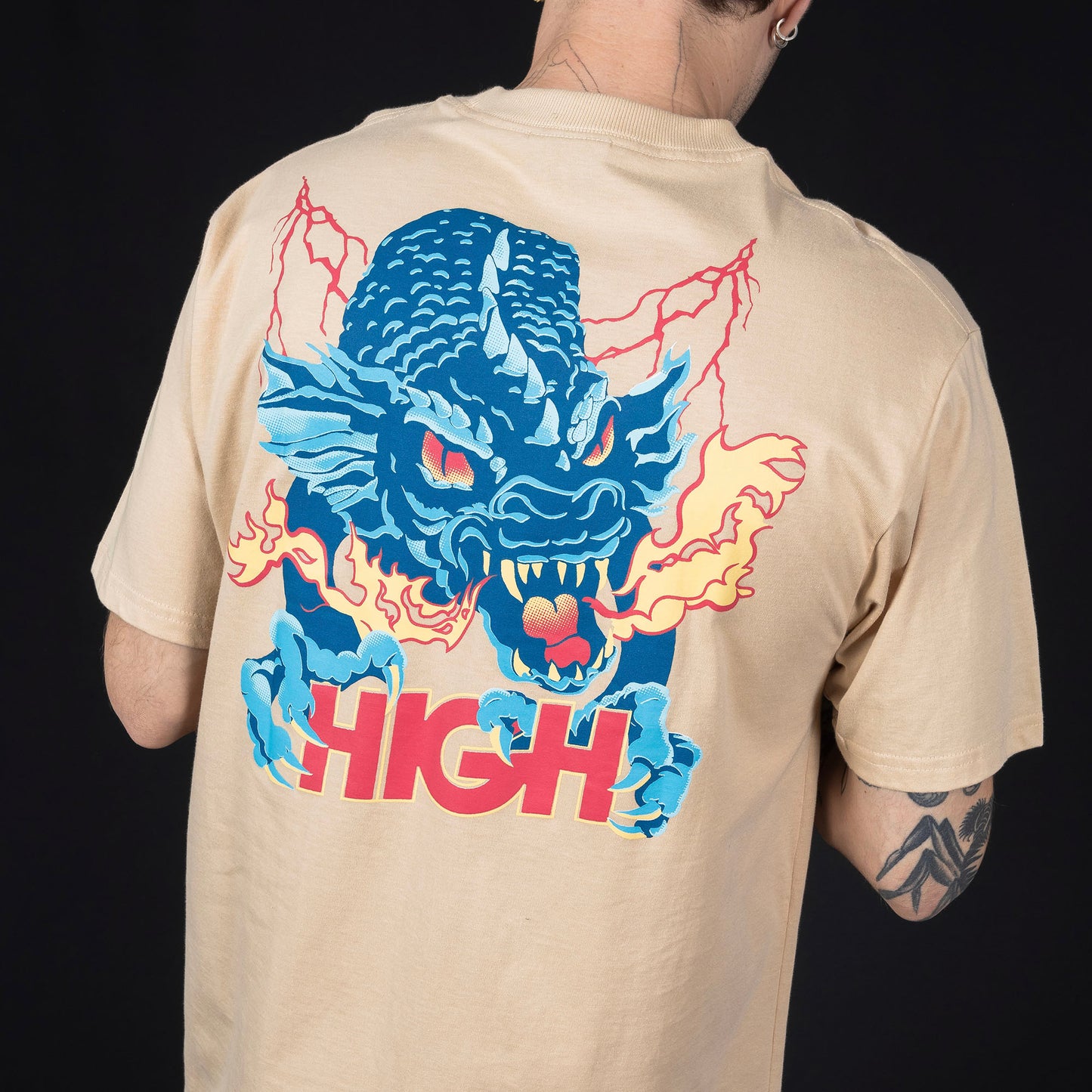 High Company Tee Hydra Beige