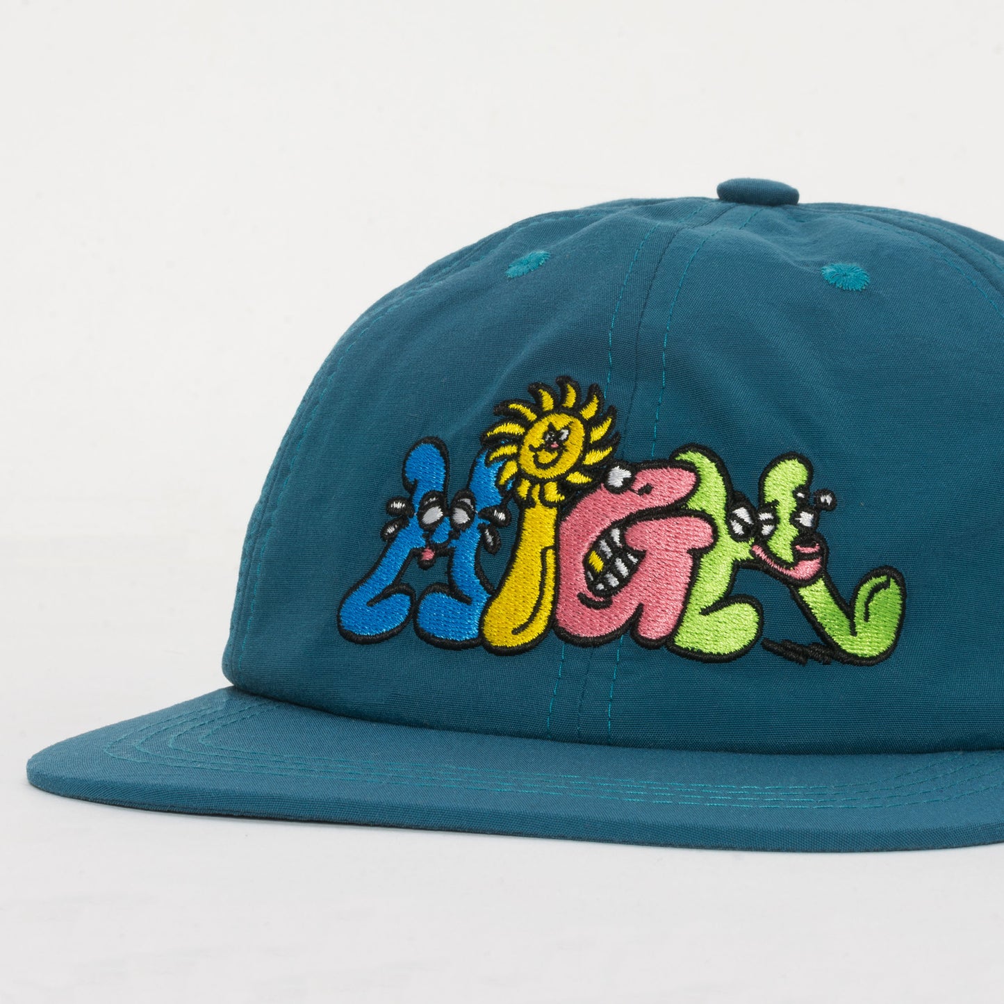 High Company 6 Panel Goofy Oil Blue