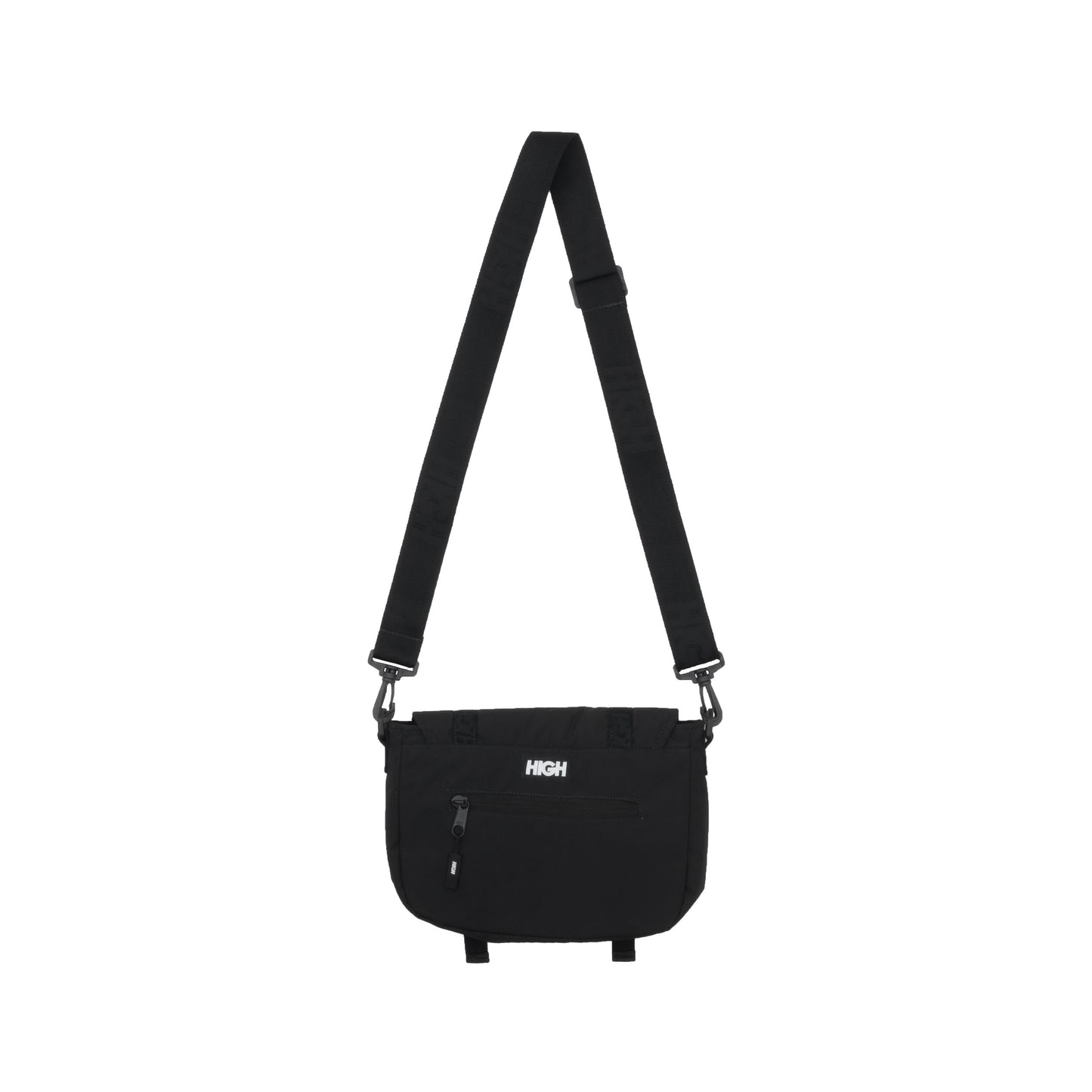 High Company Puffy Shoulder Bag Black