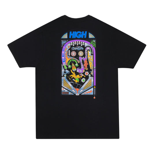 High Company Tee Pinball Black