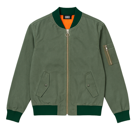 Hunch MA-1 Jacket Military Green