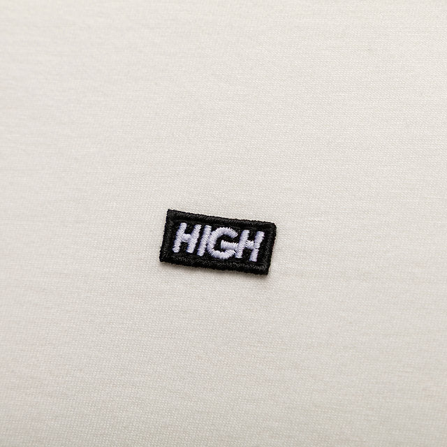 High Company Tee Minimal Patch White